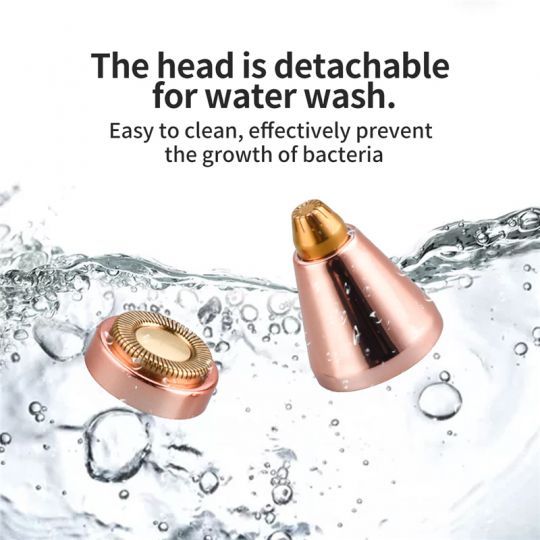 2 In 1 Rechargeable Eyebrow Trimmer & Facial Hair Removal - BRANDIFY STORE