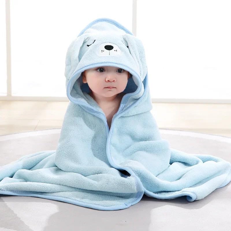 ⭐ Soft Hooded Baby Towel – Animal Design
