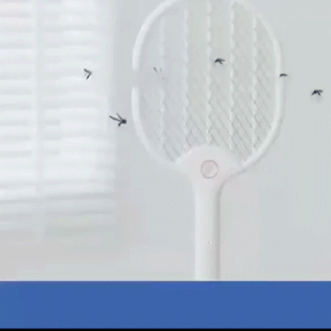 2 in 1 Rechargeable Bug Zapper Racket - BRANDIFY STORE