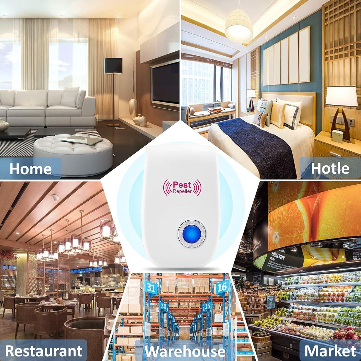 Electronic Pest Repellent Control Aid