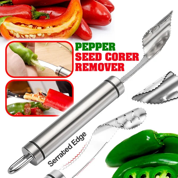 Pepper Seed Corer Remover - BRANDIFY STORE