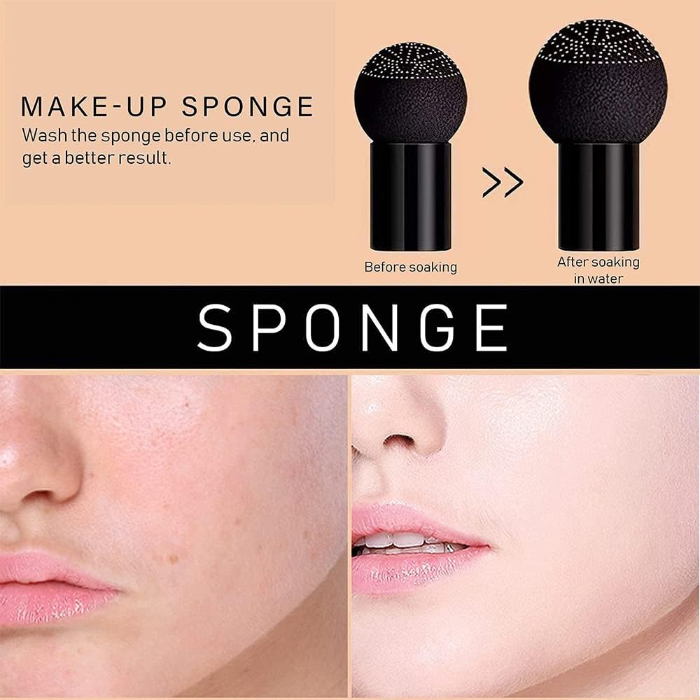 Waterproof Foundation with Brightening & Concealer Effect