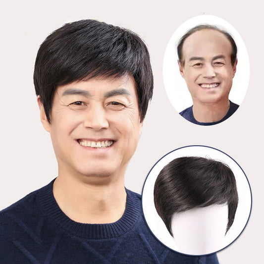 Wig For Medium-elderly Men's