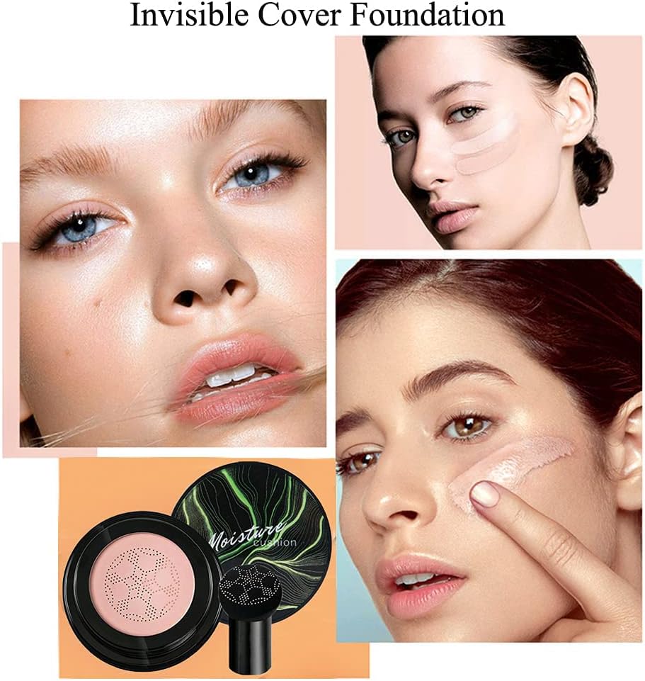 Waterproof Foundation with Brightening & Concealer Effect