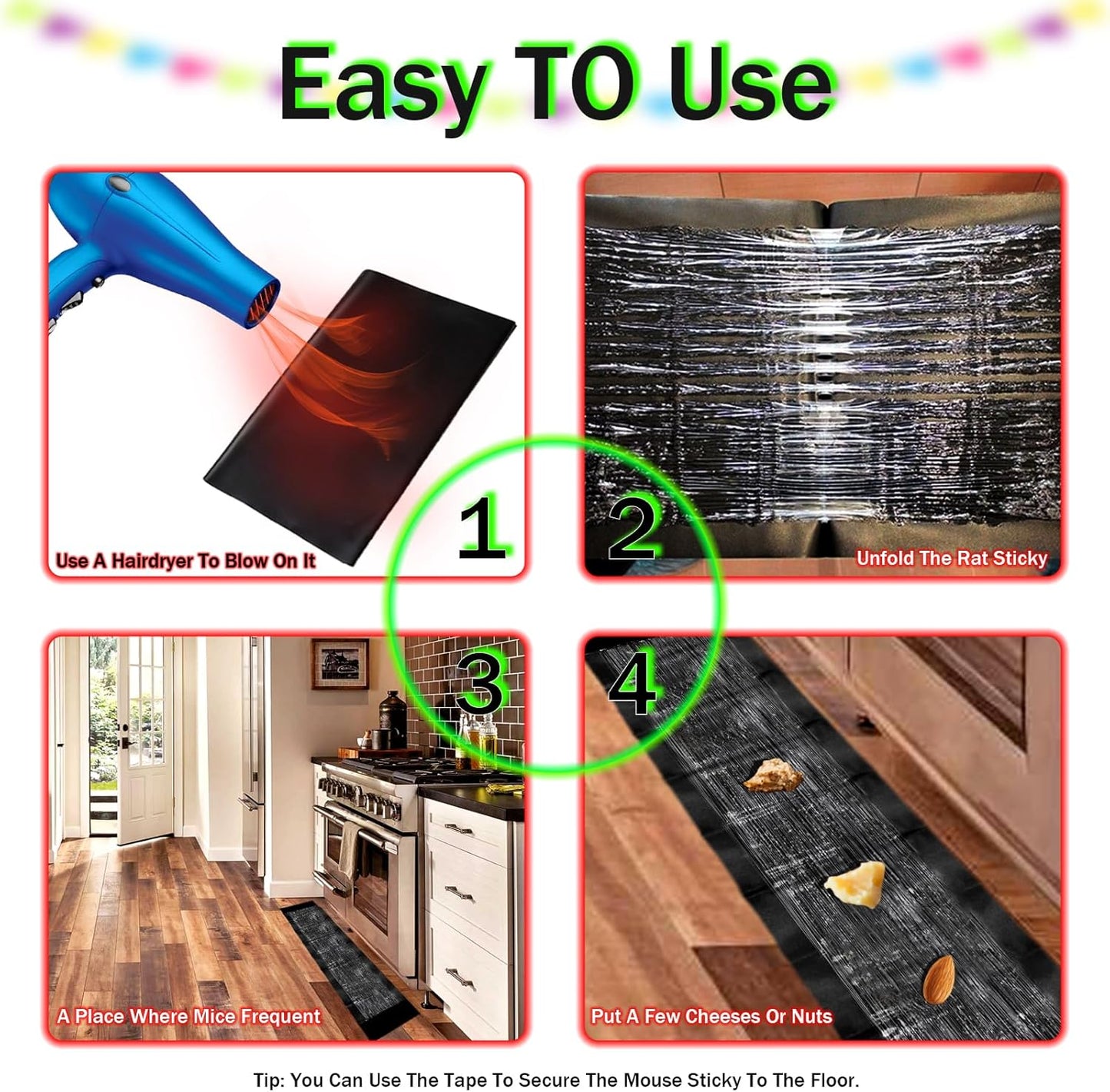 Sticky Mouse Trap Mouse - BIG SIZE