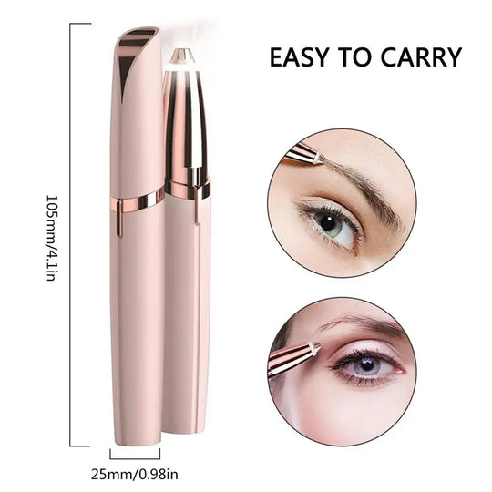 Rechargeable Painless Eyebrow Hair Remover Machine For Women - BRANDIFY STORE